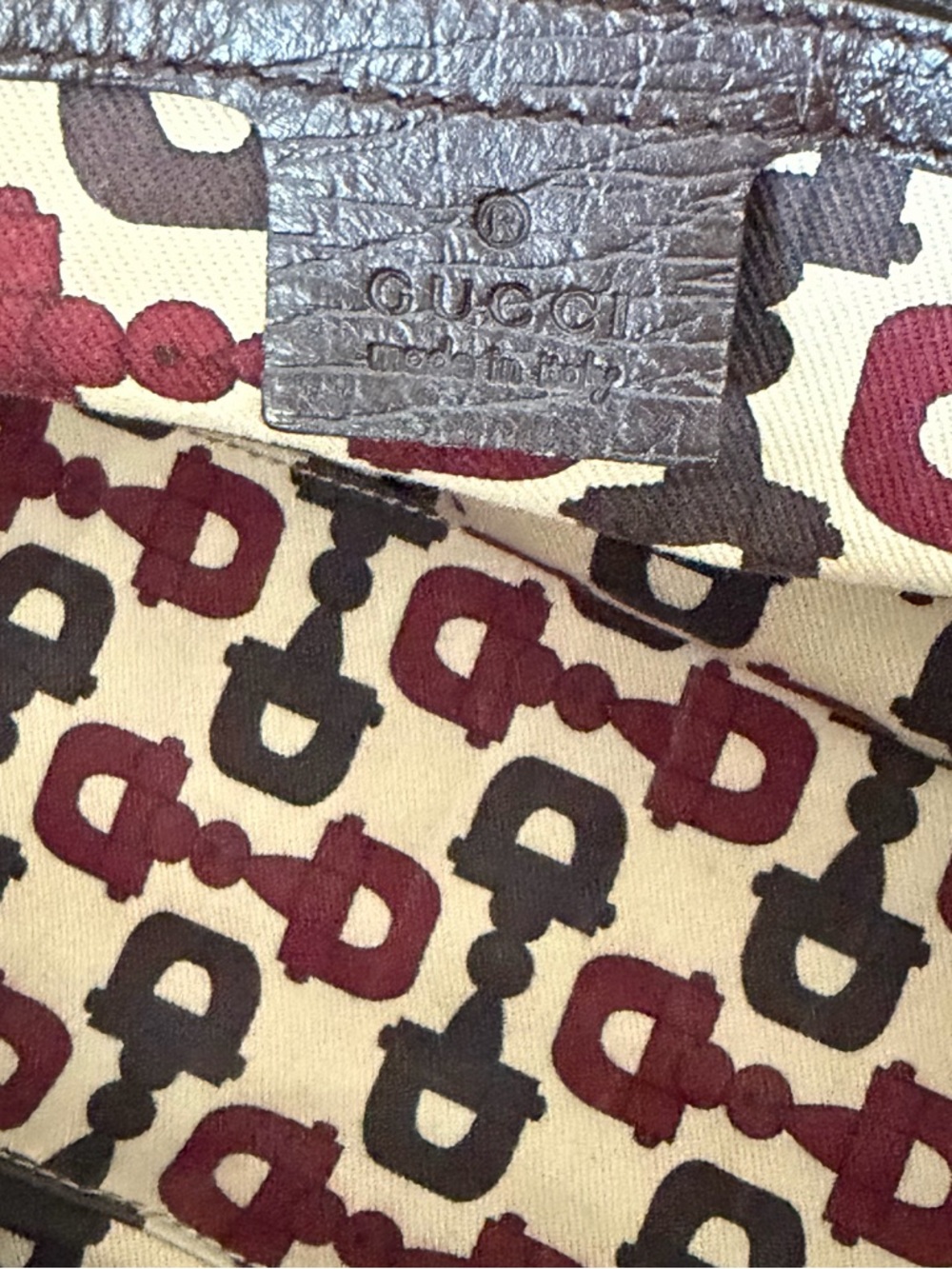 Gucci GG Supreme Jolicoeur Web Stripe Tote Bag Small Ophidia Style - Picture 13 of 15